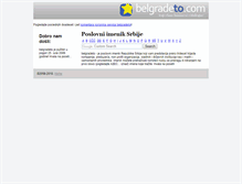 Tablet Screenshot of belgradeto.com